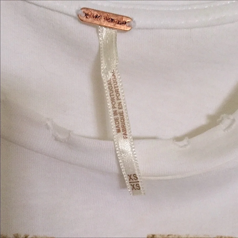 Rare Free People Graphic Tee